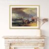 Fishermen Hauling a Boat Ashore - Image 10