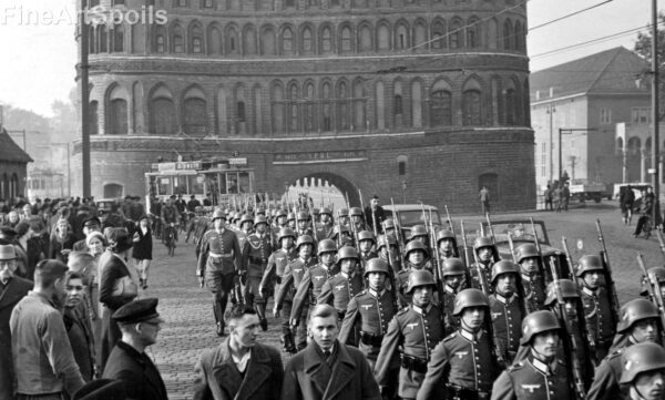 A Wehrmacht Parade in the City of Lübeck