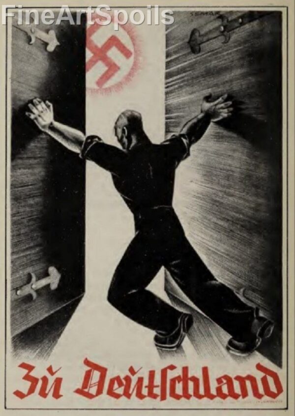 To Germany , Axis Poster