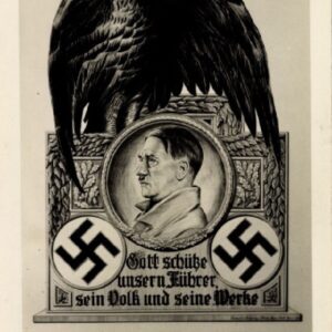 Gott schütze unsern Führer Postcard