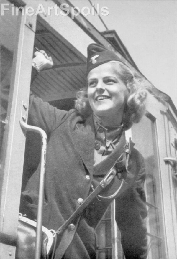 A Pretty Female Conductor