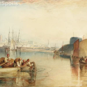 J.M.W. Turner, Aldborough, Suffolk, 1826 captured as a high-quality fine art print reproduction.
