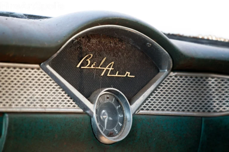 Capturing the Soul of a Classic: The 1955 Bel Air Dashboard