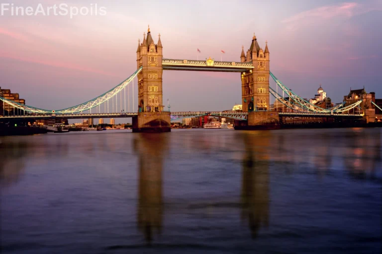 London Twilight: Tower Bridge Fine Art Print