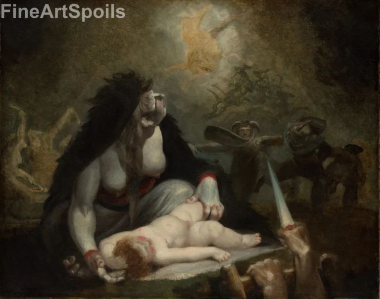 The Night-Hag Visiting Lapland Witches (1796), Henry Fuseli