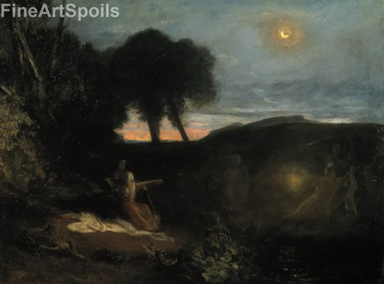 J.M.W. Turner – A Subject from the Runic Superstitions (1808)