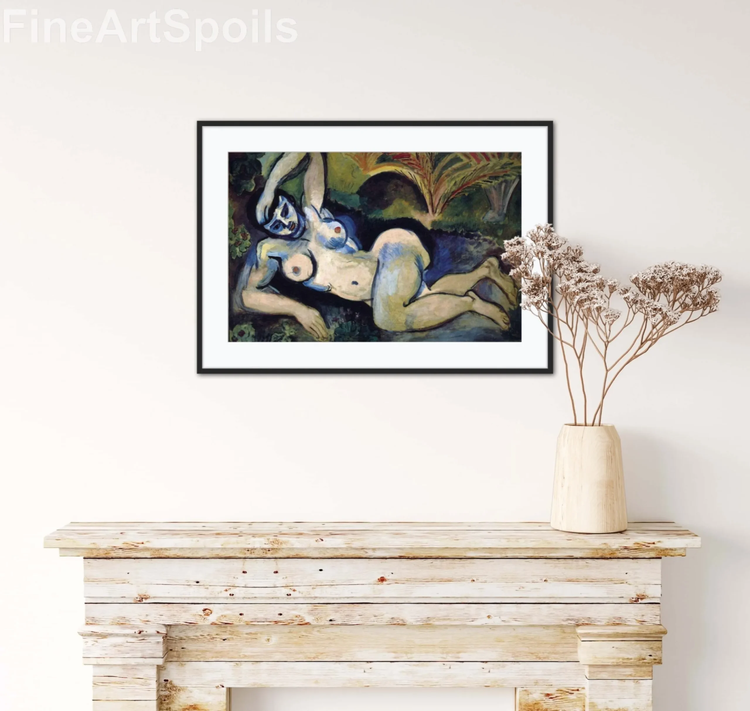 Henri Matisse, The Blue Nude (1907) captured as a high-quality fine art print reproduction.