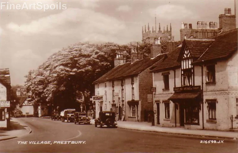 A Glimpse into the Past: The Historic Village of Prestbury, Cheshire
